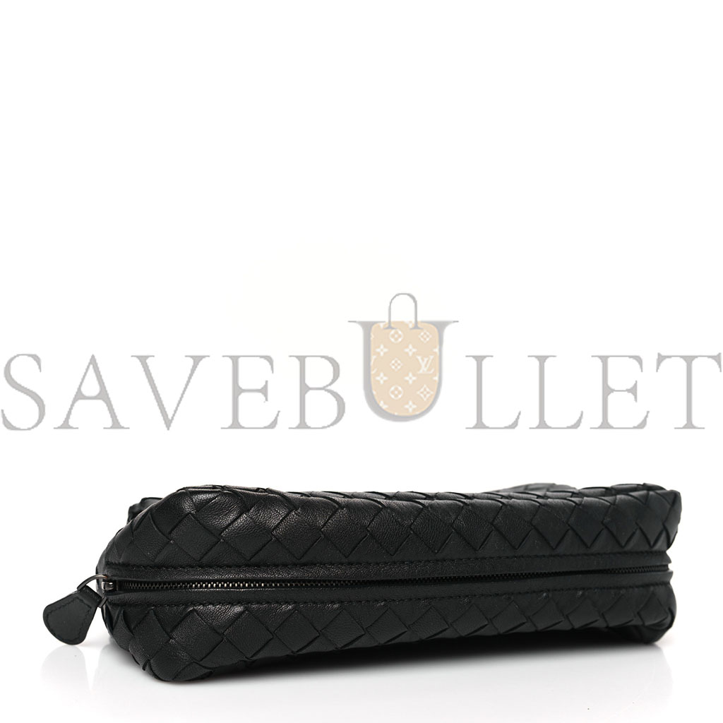 bo*te*ga Ve*ne*ta nappa intrecciato small messenger bag light grey (20*12*6cm)